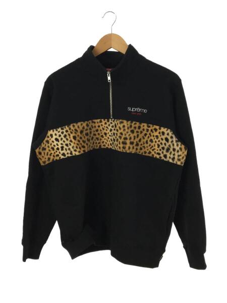 Supreme(シュプリーム) / 18AW/Leopard Panel Half Zip Sweatshirt  