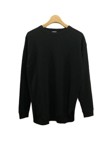EDIFICE(エディフィス) / カットソー/長袖Tシャツ/S/コットン/BLK/黒 