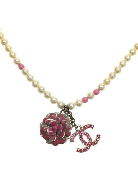CHANEL(シャネル) / ネックレス/--/フェイクパール/SLV/トップ有 