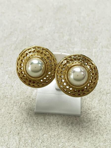 Christian Dior(クリスチャンディオール) / イヤリング/--/パール/GLD  