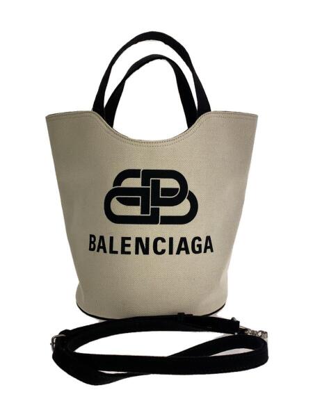 BALENCIAGA バレンシアガ ロゴウェーブ ショルダーバッグ