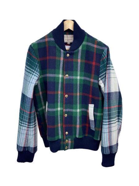 maison kitsune メゾンキツネ ブルゾンジャケット タータンチェック