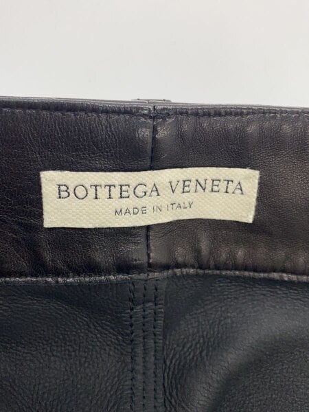 BOTTEGA VENETA(ボッテガヴェネタ) / ショートパンツ/36/レザー/BLK