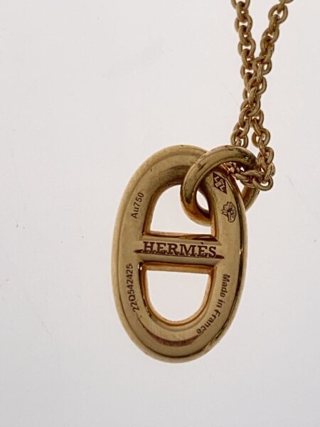 HERMES(エルメス) / ファランドールPM/AU750/ネックレス/--/GLD/トップ 
