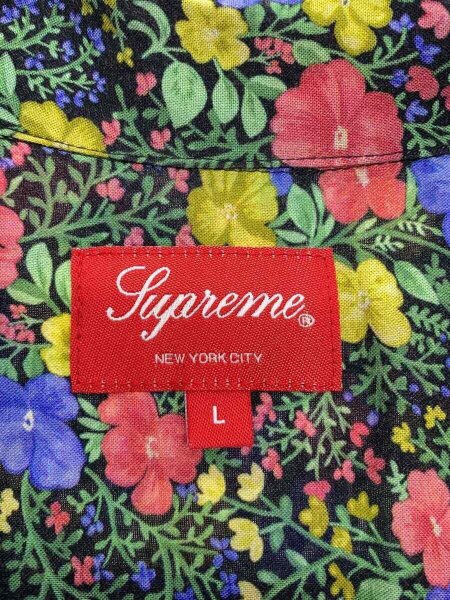 Supreme(シュプリーム) / 19SS/Mini Floral Rayon S/S Shirt/開襟 