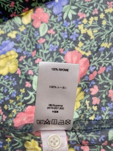 Supreme(シュプリーム) / 19SS/Mini Floral Rayon S/S Shirt/開襟 