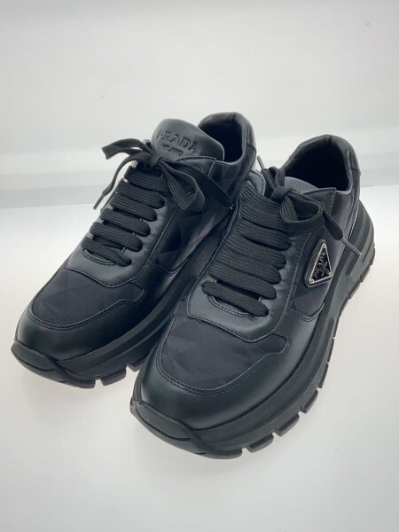 PRADA / ローカットスニーカー/1E620N/38/BLK/黒/ロゴ PRADA(プラダ) / ローカットスニーカー/1E620N/38/BLK/黒/ロゴ | 中古