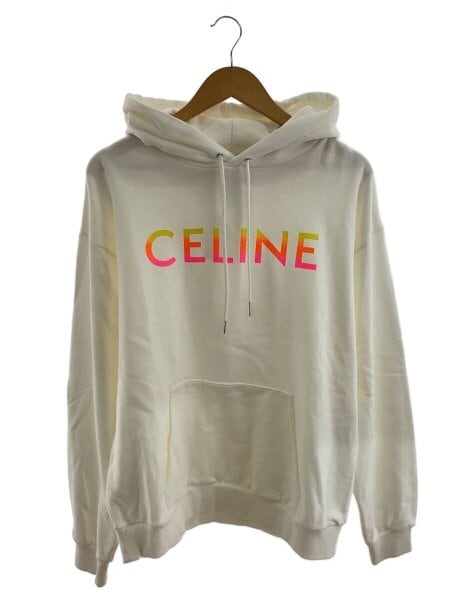セリーヌ CELINE 2Y753670Q パーカー CELINE(セリーヌ) / 22AW/ロゴパーカー/L/コットン/WHT/2Y753670Q