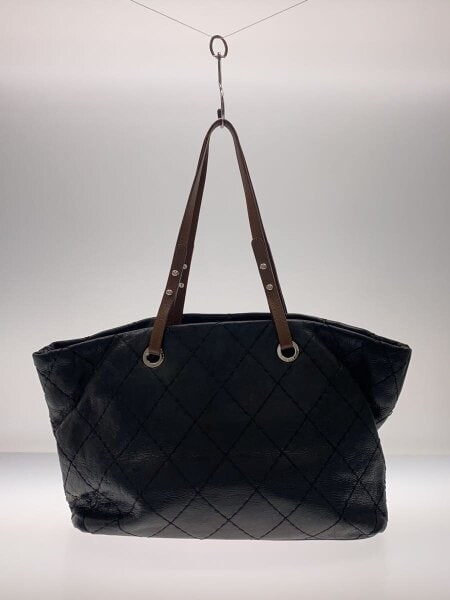 CHANEL(シャネル) / オンザロード/ショルダーバッグ/レザー/BLK | 中古