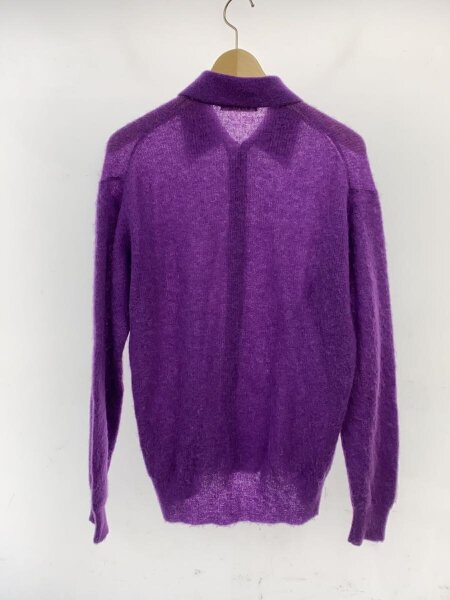 AURALEE(オーラリー) / 24AW/BABY SURI ALPACA SHEER KNIT SHIRT 