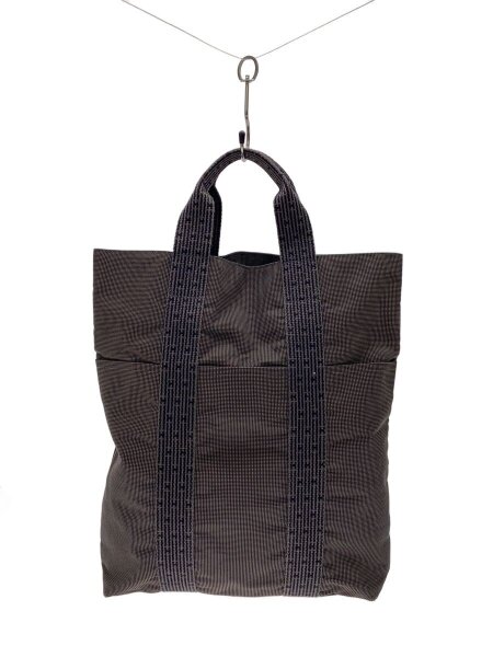 HERMES(エルメス) / エールラインカバス/トートバッグ/ナイロン/GRY 