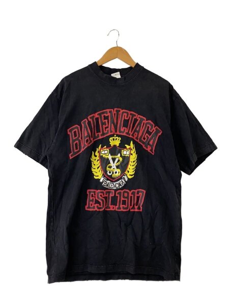 BALENCIAGA(バレンシアガ) / 23SS/COLLEGE LOGO PRINT/Tシャツ/S 