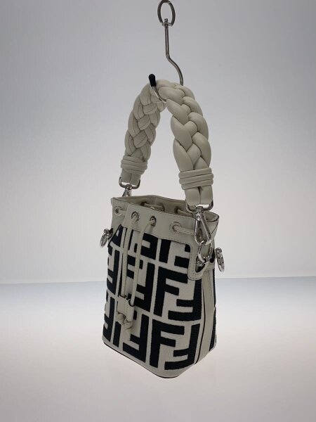 FENDI(フェンディ) / モントレゾール/ハンドバッグ/キャンバス/WHT 