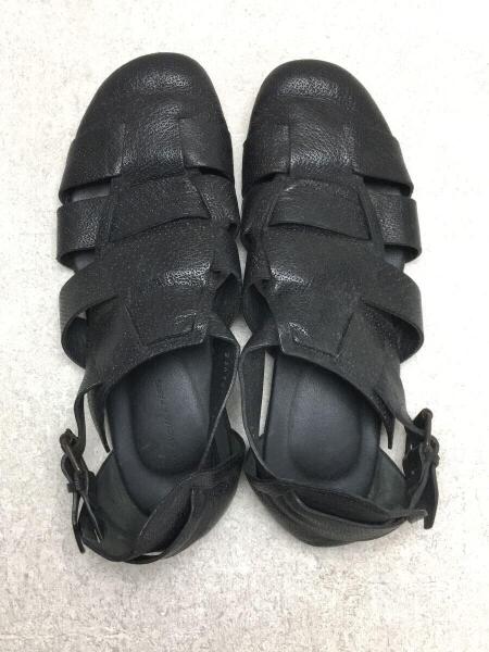 BALENCIAGA(バレンシアガ) / グルカサンダル/41/BLK/レザー | 中古品の 