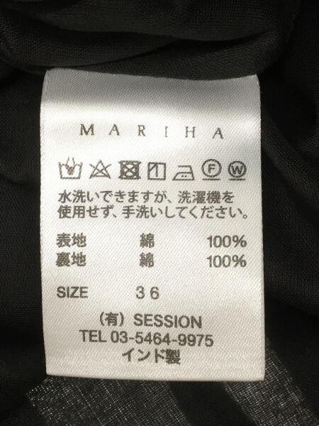 MARIHA(マリハ) / 7分袖ワンピース/36/コットン/BLK/少女の祈りの 