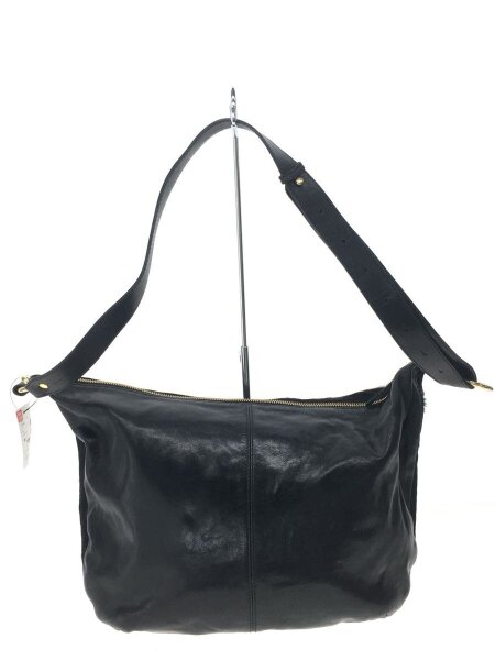 FURLA(フルラ) / レザー切り替え/半月型/ショルダーバッグ/ハラコ/BLK 