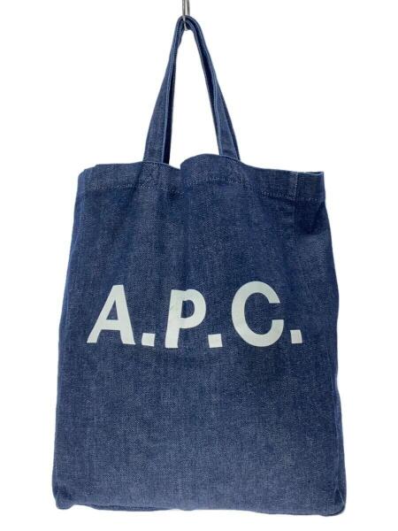 A.P.C.(アーペーセー) / デニムロゴトートバッグ/トートバッグ 