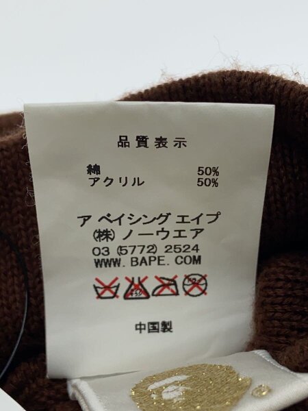 A BATHING APE(アベイシングエイプ) / TERIYAKI SOURCE BEANIE/ニット