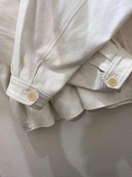 HED MAYNER / 21AW/HARRINGTON JACKET/ジャケット/M/コットン/WHT/3921890003 HED MAYNER(ヘドメイナー) / 21AW/HARRINGTON JACKET/ジャケット/M