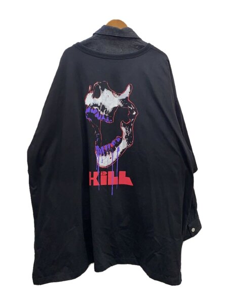 KIDILL(キディル) / LAYERD DENIM JACKET MULTI PRINT TEE/ト/FREE 