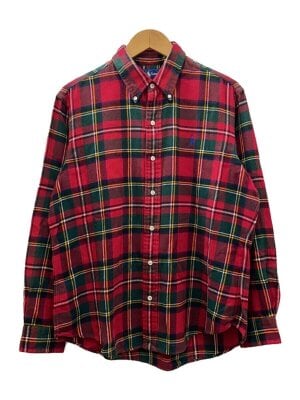 希少80年代ヴィンテージ Ralph Lauren レッド×グリーン　コート　L 希少80年代ヴィンテージ Ralph Lauren レッド×グリーン コート L