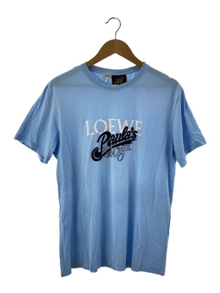LOEWE(ロエベ) / Tシャツ/L/コットン/BLU/プリント/H616Y22X09 