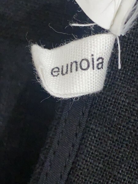 eunoia(ユノイア) / Linen Short Vest/リネン100/ベスト/--/リネン/BLK 