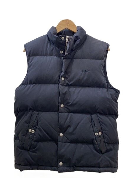 A.P.C.(アーペーセー) / Carhartt コラボ ダウンベスト/M/コットン/BLK 