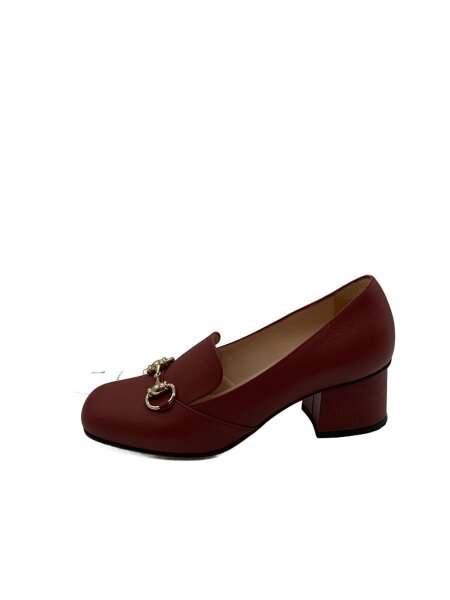 GUCCI(グッチ) / ホースビットチャンキーヒール/パンプス/35.5/BRD 