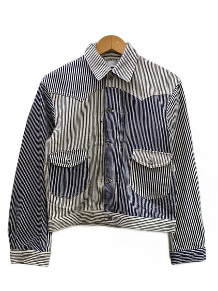 ジャケット・アウター SUGARHILL RANDOM HICKORY JACKET 20SSJK03 SUGARHILL(シュガーヒル) / 20SS/RANDOM HICKORY JACKET/Gジャン