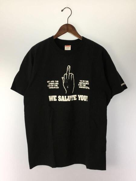 Supreme(シュプリーム) / トップス/L/コットン/BLK/11SS/We Salute You 