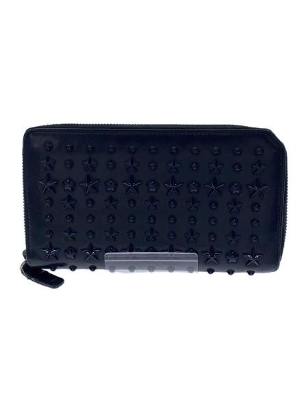 JIMMY CHOO(ジミーチュウ) / 長財布/レザー/NVY/メンズ | 中古品の販売 