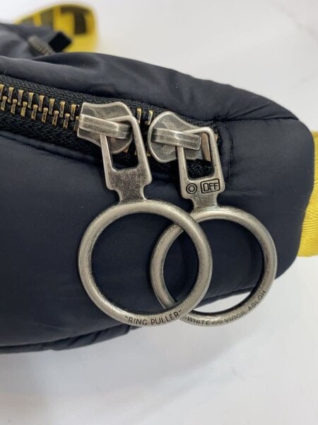 OFF-WHITE(オフホワイト) / ウエストバッグ/ポリエステル/BLK/無地