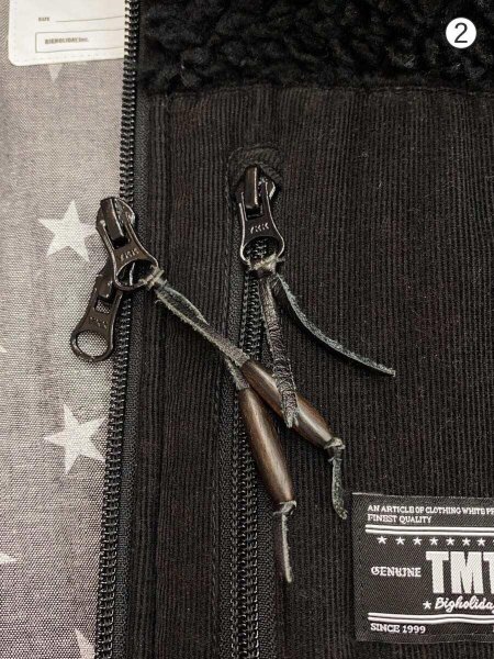 TMT / フリースジャケット/M/アクリル/BLK/無地/TJK-F18SP01 TMT(ティーエムティー) / フリースジャケット/M/アクリル/BLK/無地/TJK