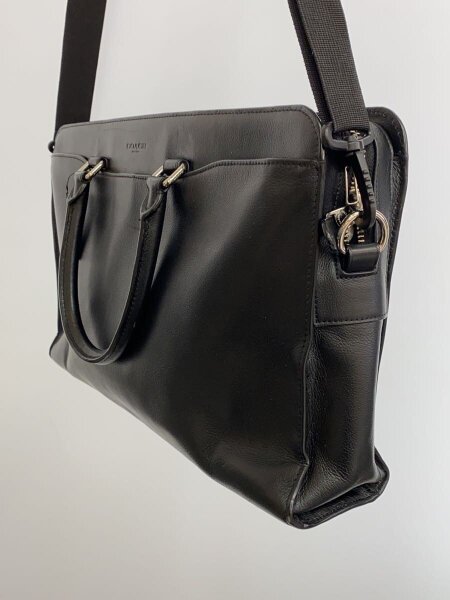 COACH ビジネスバッグ 2WAY ショルダーバッグ F73524 COACH(コーチ) / ショルダーバッグ/レザー/BLK/無地/F73524 | 中古品の
