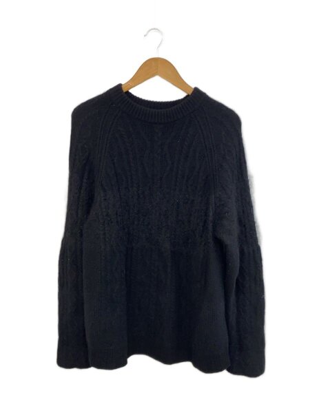 Coohem(コーヘン) / ニット・セーター(厚手)/XL/ウール/BLK/20-183-017 