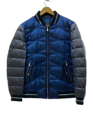 【美品】 BOLINI ボリーニ カウレザー トラッカー ジャケット ネイビー BOLINI（[イリョウ]ボリーニ）の中古品の通販サイト セカンド