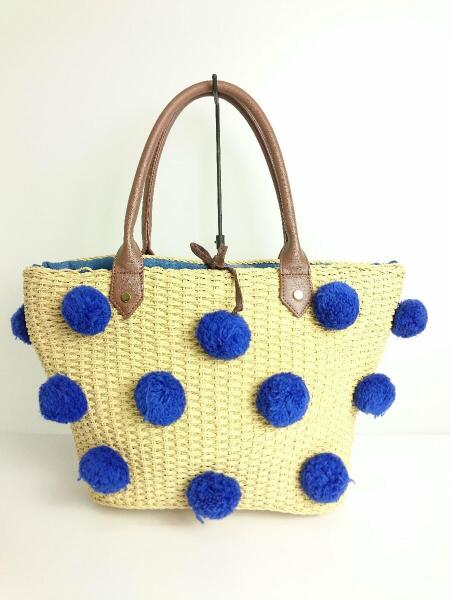 Samantha Thavasa(サマンサタバサ) / カゴバッグ/トート/クリーム  