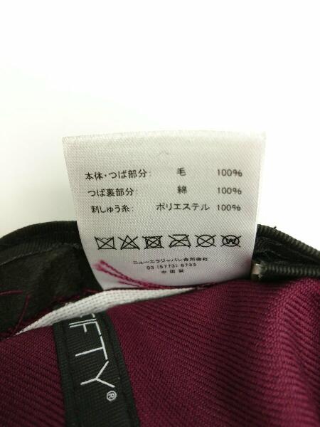 NEW ERA(ニューエラ) / キャップ/FREE/コットン/ボルドー/エンジ