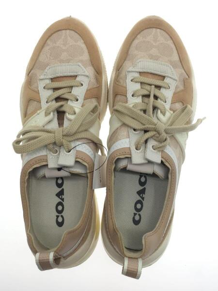 COACH(コーチ) / ローカットスニーカー/24.5cm/BRW/CITYSOLE SIG 