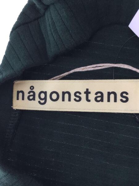 nagonstans(ナゴンスタンス) / 半袖ワンピース/36/コットン/グリーン  