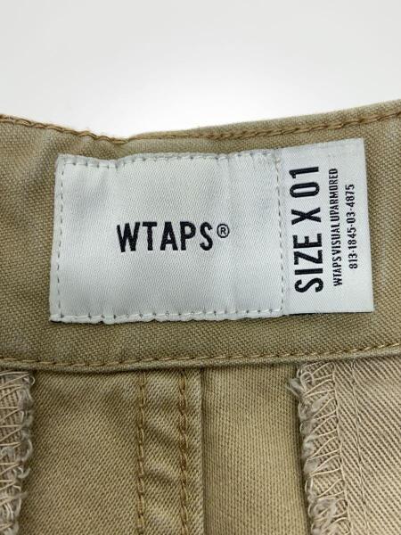 WTAPS / ショートパンツ/--/コットン/BEG/無地/191WVDT-PTM03 WTAPS(ダブルタップス) / ショートパンツ/1/コットン/BEG/191wvdt