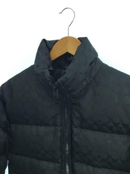 COACH(コーチ) / ダウンジャケット/XS/ポリエステル/ブラック/総柄