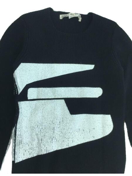 COMME des GARCONS(コムデギャルソン) / セーター(厚手)/S/ウール/BLK