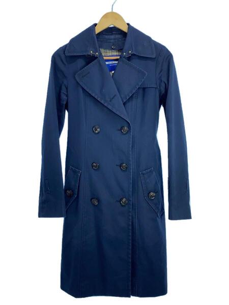 バーバリー ネイビー トレンチコートインナー付き38 BURBERRY BLUE