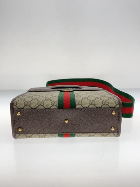 GUCCIショルダーバッグ GC柄 GUCCI（グッチ） ショルダーバッグ GGキャンバス GG柄 レザー