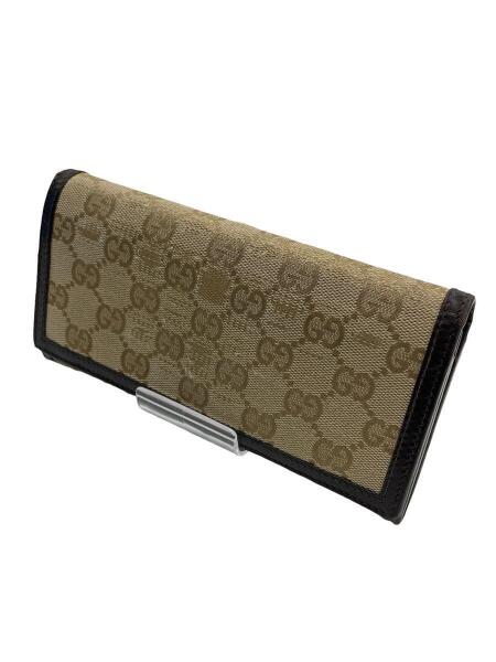 GUCCI GGキャンバス 長財布 ベージュ/グレー GGキャンバス グッチ GUCCI ラウンドファスナー長財布 307980