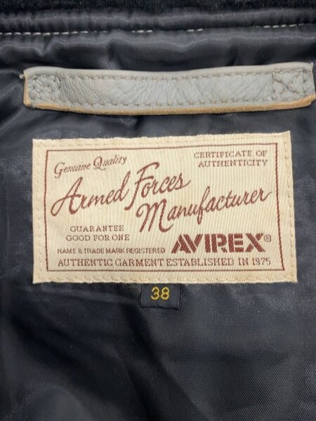 AVIREX(アヴィレックス) / レザージャケット・ブルゾン/38/山羊革