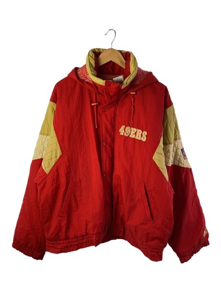 STARTER(スターター) / 49ERS/ナイロンジャケット/M/ナイロン/レッド