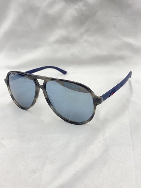GUCCI(グッチ) / サングラス/ティアドロップ/GRY/NVY/メンズ/gg0423s